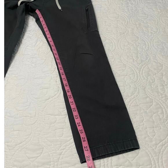 Vuori Women Ripstop Pant Charcoal Canvas Outdoor VW401 Stretch Women’s Sz Large - Picture 7 of 7